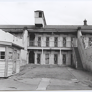 Campbell Street Gaol, Hobart - Cell Blocks and watchtower from external courtyard